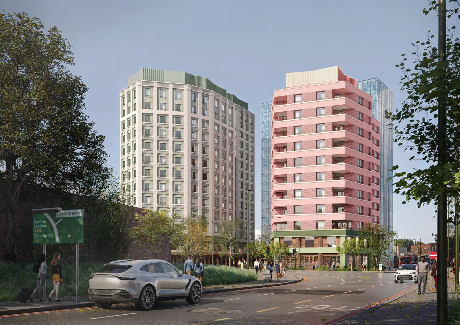 Colliers cluster massing study