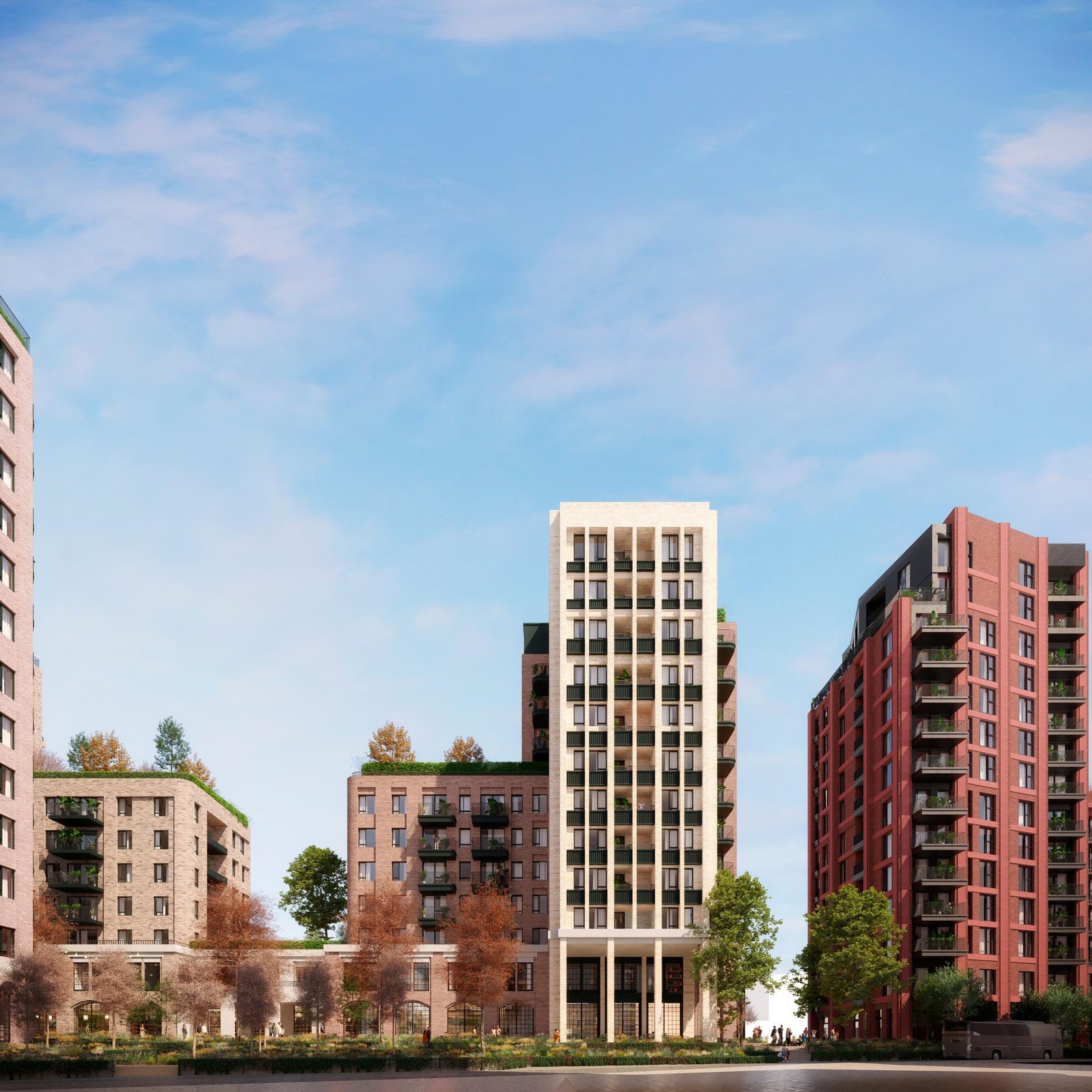 Dalston Kingsland tower view from street